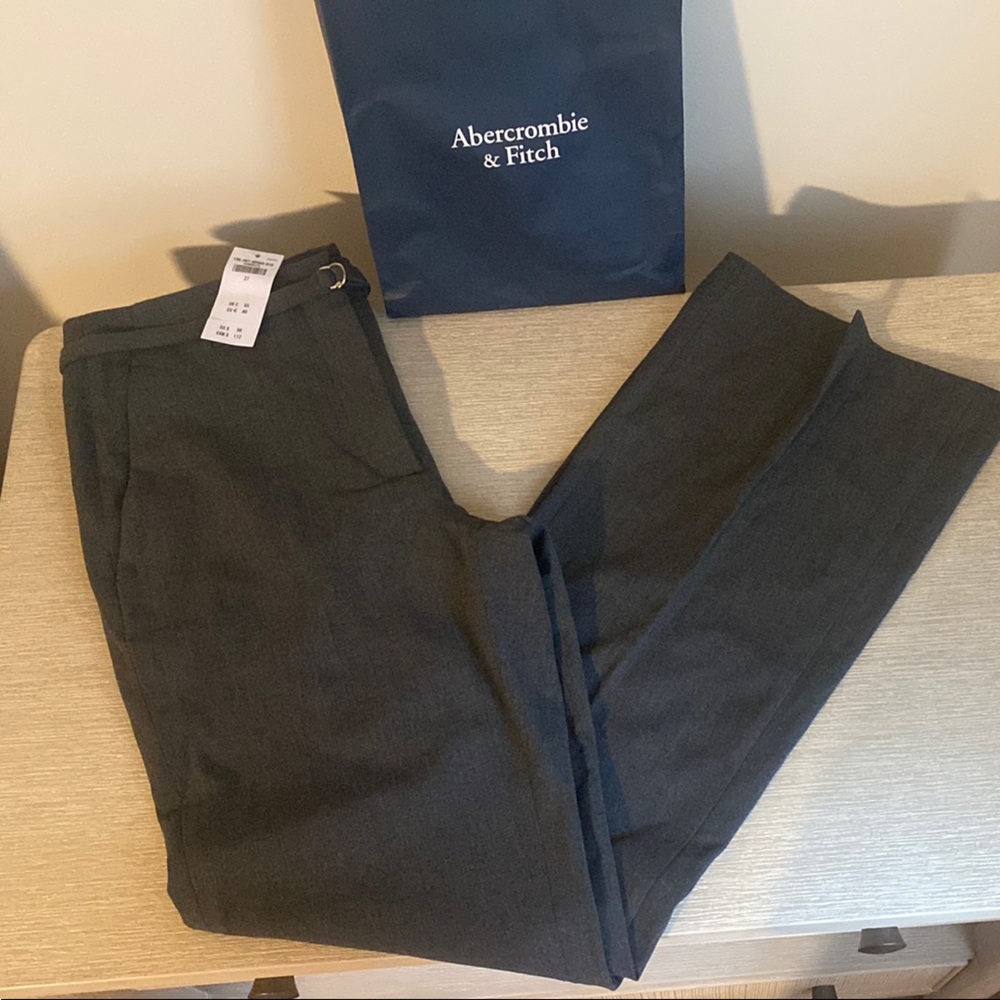 Abercrombie & Fitch Gray Dress Pants